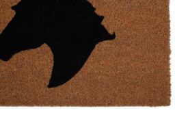 Orsina Unicorn Doormat in Brown - Size: 100 cm diameter - thumbnail 4