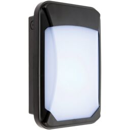 Loops Outdoor IP65 Commercial Bulkhead Wall Light - Cool White LED - Microwave Sensor - thumbnail 3