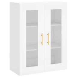 Berkfield Home Highboard White 69.5x34x180 cm Engineered Wood - thumbnail 5