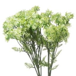 Hill Interiors Plumb Blossom Spray Artificial Flower in Green - thumbnail 3