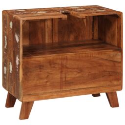 Berkfield Home Bathroom Cabinet with Shelf with Storage with Door Multicolor - thumbnail 7