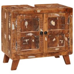 Berkfield Home Bathroom Cabinet with Shelf with Storage with Door Multicolor - thumbnail 1
