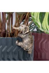 KDMD Plant Pot Pals - Elephant 2 Pack in Bronze - thumbnail 1