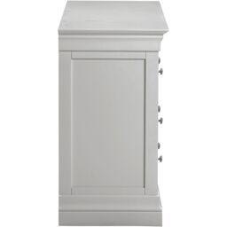 Seconique Bordeaux 3+2 Drawer Chest (Fully Assembled) in Light Grey - thumbnail 6