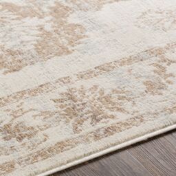 Livabliss Roma-Vintage Brown Grey Ivory Traditional Boho Living Dining Bedroom Rug in Cream - Size: 140 cm x 200 cm - thumbnail 3