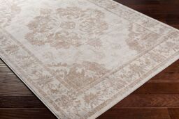 Livabliss Roma-Vintage Brown Grey Ivory Traditional Boho Living Dining Bedroom Rug in Cream - Size: 140 cm x 200 cm - thumbnail 6