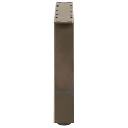 Berkfield Home Coffee Table Legs A-Shaped 2 pcs 70x(30-31) cm Steel in Black - thumbnail 6