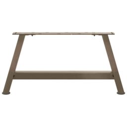 Berkfield Home Coffee Table Legs A-Shaped 2 pcs 70x(30-31) cm Steel in Black - thumbnail 5