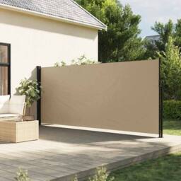 Berkfield Home Retractable Side Awning Beige 160x300 cm - thumbnail 2