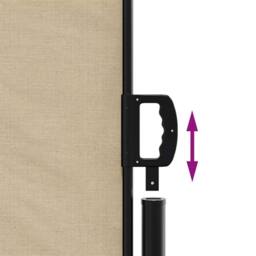 Berkfield Home Retractable Side Awning Beige 160x300 cm - thumbnail 6