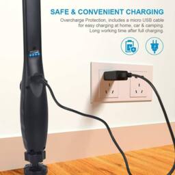 Kelvenix 2X Work Light Rechargeable Hand Torch Inspection Magnetic in Black - thumbnail 3