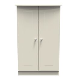 Ready Assembled 2 U Albert 2 Door Midi Wardrobe (Ready Assembled) in Cream