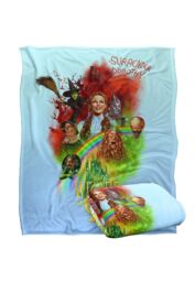 Warner Bros. Wizard of Oz Poster Silky Touch Super Soft Throw Blanket 152 X 127 cm in White - thumbnail 2