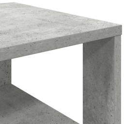 Berkfield Home Shoe Rack Concrete Oak 61x32x105 cm Engineered Wood in Grey - Size: 61 x 32 x 105 cm - thumbnail 7