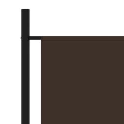 Berkfield Home 3-Panel Room Divider Brown 260x180 cm - thumbnail 4