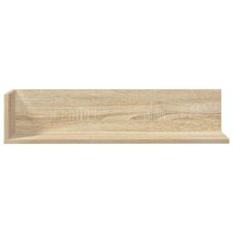 Berkfield Home Wall Shelves 2 pcs Sonoma Oak 75x16.5x16.5 cm Engineered Wood in Brown - thumbnail 4