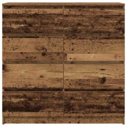 Berkfield Home Sideboard Old Wood 100x35x99 cm Engineered Wood in Brown - Size: 100 x 35 x 99 cm - thumbnail 6