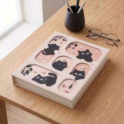 NESTLUNE Photo Album Slip In Case Memo Photograph in Pink - Size: 100 cm x 15 cm - thumbnail 5