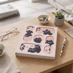 NESTLUNE Photo Album Slip In Case Memo Photograph in Pink - Size: 100 cm x 15 cm - thumbnail 3