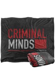 ViacomCBS/Nickelodeon Criminal Minds Logo Silky Touch Super Soft Throw Blanket 152 X 127 cm in White - thumbnail 2