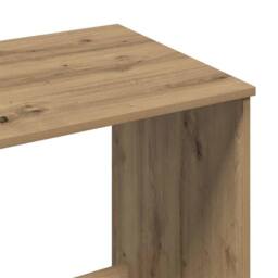 Berkfield Home Desk Artisan Oak 100x50x75 cm Engineered Wood in Brown - Size: 100 x 50 x 75 cm - thumbnail 9