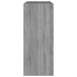 Berkfield Home Book Cabinet/Room Divider Grey Sonoma 80x30x72 cm - Size: 80 x 30 x 72 cm - thumbnail 4