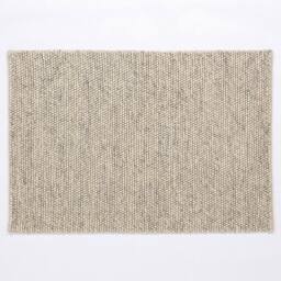 Esselle Delilah Mottled Wool Small Pebble Rug in Cream - Size: 120 cm x 170 cm