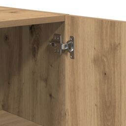 Berkfield Home Wall-Mounted Cabinet Artisan Oak 60x31, 5x60 cm Engineered Wood in Brown - thumbnail 9