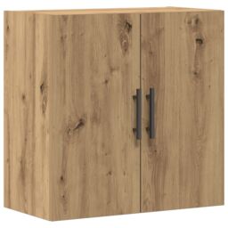 Berkfield Home Wall-Mounted Cabinet Artisan Oak 60x31, 5x60 cm Engineered Wood in Brown - thumbnail 2