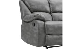 Home Detail Enoch 2 Seater Manual Recliner Sofa in Dark Grey - thumbnail 5