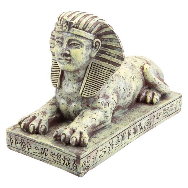 "VFM e-Store Zen Garden Egyptian Sphinx 12"" Ornament in Ecru" - image 1