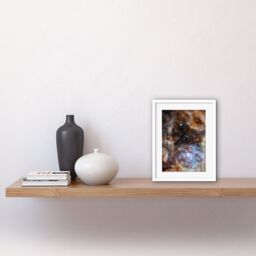 Artery8 Wall Art Print Hubble Space Astronomy Star Cluster R136 Spectroscopic Study Of The Central Region Of Tarantula Nebula In The Large Magellanic - thumbnail 2