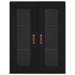 Berkfield Home Wall Mounted Cabinet Black 69.5x34x90 cm - thumbnail 6