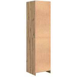 Berkfield Home Wardrobe Artisan oak 50 x 50 x 200 cm Engineered wood in Brown - thumbnail 6
