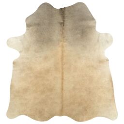 Berkfield Home Real Cow Hide Rug 150x170 cm Beige - Size: 100 cm diameter - thumbnail 5