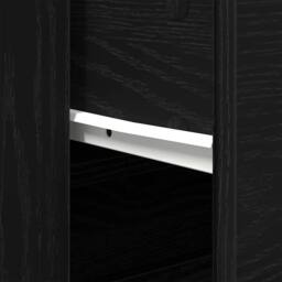 Berkfield Home Sideboards 2 pcs Black Oak Engineered Wood - thumbnail 8