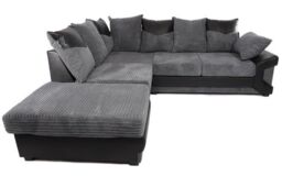Furniture 786 Rio Fabric Left Hand Facing Corner Sofa Foam Seating in Natural - thumbnail 2
