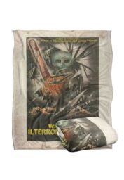 Friday the 13th Blanket, 152x127 cm International Chainsaw Poster Silky Touch Super Soft Throw Blanket in White - thumbnail 2