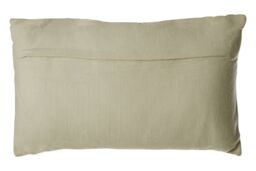 Orsina Kensington Townhouse Rectangular Ivory & Silver Check Cushion - thumbnail 3