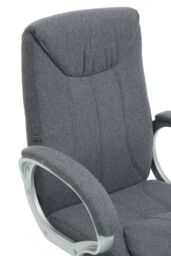 Orsina Comfortable Grey Home Office Chair, Ergonomic Work From Office Chair, Movable Ergonomic Chair For Bedroom - thumbnail 5