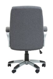 Orsina Comfortable Grey Home Office Chair, Ergonomic Work From Office Chair, Movable Ergonomic Chair For Bedroom - thumbnail 4