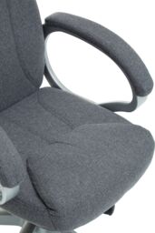 Orsina Comfortable Grey Home Office Chair, Ergonomic Work From Office Chair, Movable Ergonomic Chair For Bedroom - thumbnail 6