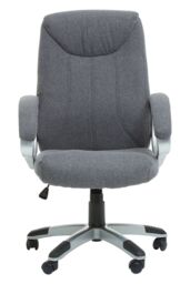 Orsina Comfortable Grey Home Office Chair, Ergonomic Work From Office Chair, Movable Ergonomic Chair For Bedroom - thumbnail 2