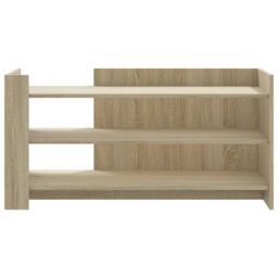 Berkfield Home Coffee Table Sonoma Oak 100x50x50 cm Engineered Wood in Brown - Size: 100 x 50 x 50 cm - thumbnail 4