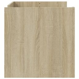 Berkfield Home Coffee Table Sonoma Oak 100x50x50 cm Engineered Wood in Brown - Size: 100 x 50 x 50 cm - thumbnail 5