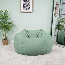 rucomfy Beanbags rucomfy Veneto Classic Bean Bag for Adults - Soft Lounge Chair in Jade - thumbnail 1