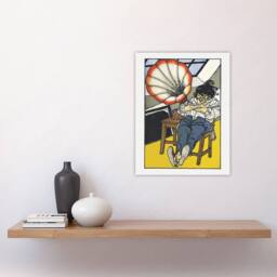"Artery8 A Beethoven Music Enthusiast Moriz Jung Wall Art Poster Print - Size: W12"" x H16""" - thumbnail 4
