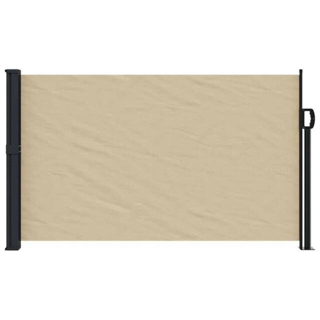 Berkfield Home Retractable Side Awning Beige 120x500 cm - image 1