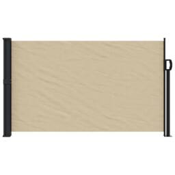 Berkfield Home Retractable Side Awning Beige 120x500 cm - thumbnail 1