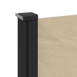 Berkfield Home Retractable Side Awning Beige 120x500 cm - thumbnail 7